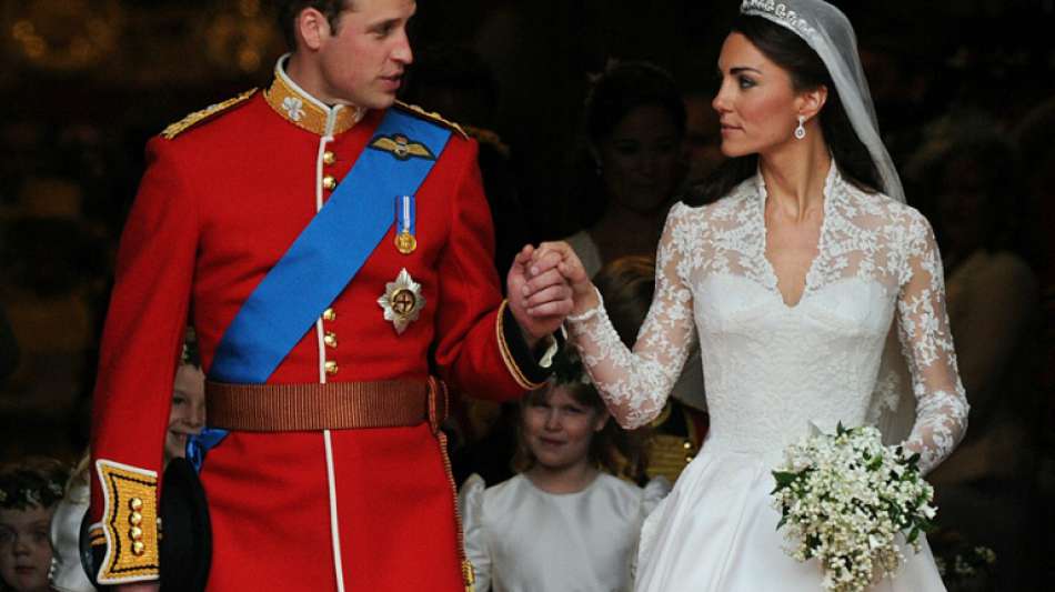 Prinz William und Herzogin Kate feiern zehnten Hochzeitstag