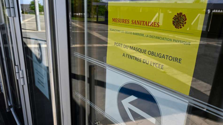 Schulbeginn unter strengen Corona-Auflagen in Frankreich