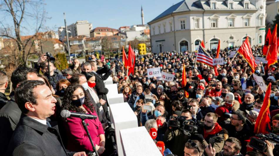 Erdrutschsieg für Links-Nationalisten Kurti bei Wahl im Kosovo