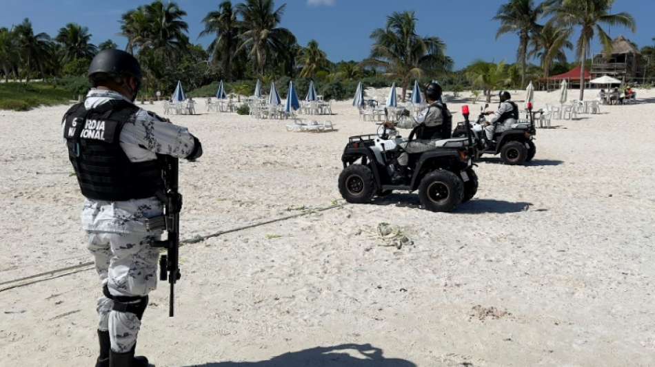 Touristen in Angst nach Strand-Schie&szlig;erei bei Canc&uacute;n