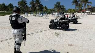 Touristen in Angst nach Strand-Schie&szlig;erei bei Canc&uacute;n