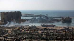 Deutsche Firma entfernt Container mit Gefahrengut aus Hafen von Beirut