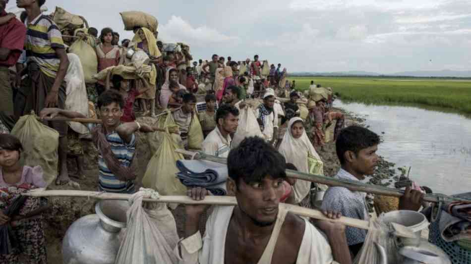 Myanmars Armee unnachgiebig angesichts der Rohingya-Massenflucht