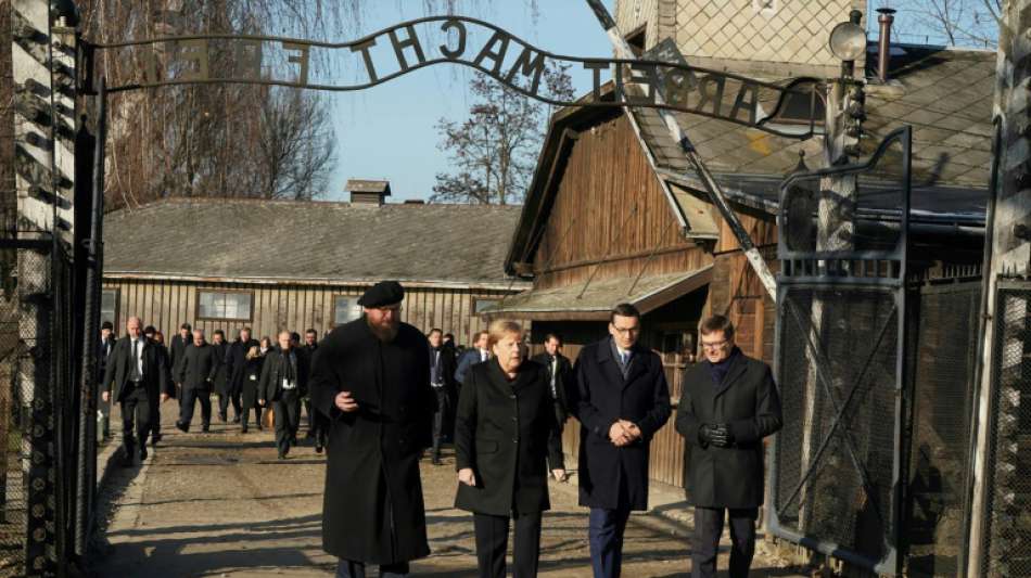 Merkel: Auschwitz-Gedenkstätten als 