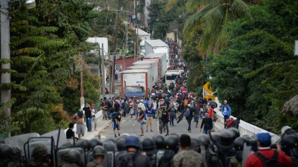 USA, Mexiko und Guatemala vereinbaren Grenzschlie&szlig;ung f&uuml;r Fl&uuml;chtlingstrecks