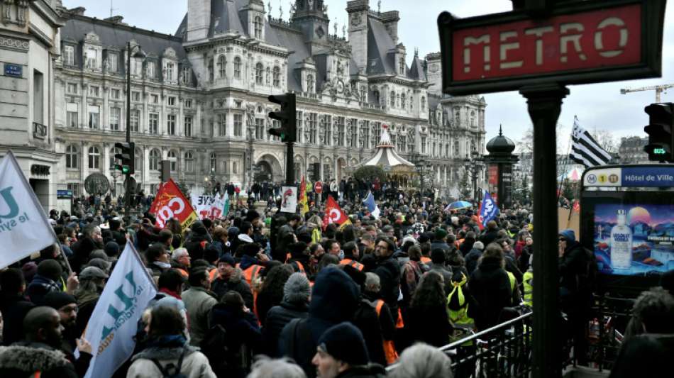 Tausende in Frankreich demonstrieren erneut gegen Rentenreformpläne