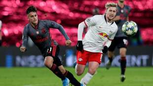 Remis gegen Benfica: Leipzig zieht erstmals ins Achtelfinale ein