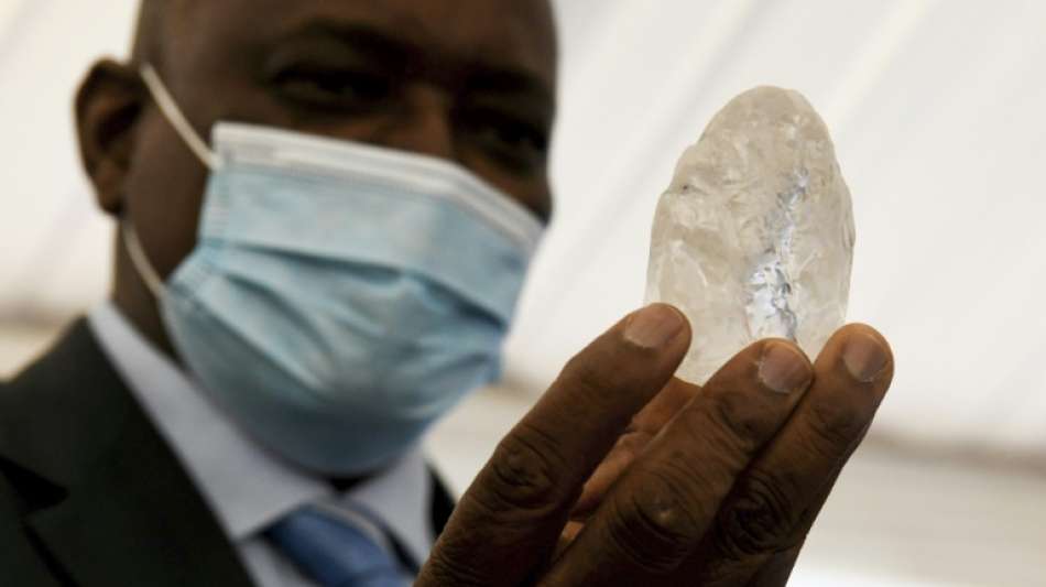Angeblich drittgr&ouml;&szlig;ter Diamant der Welt in Botsuana entdeckt