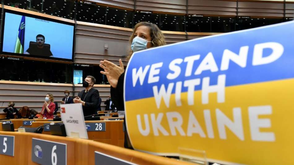 Selenskyj fordert "gleichberechtige" EU-Mitgliedschaft f&uuml;r Ukraine