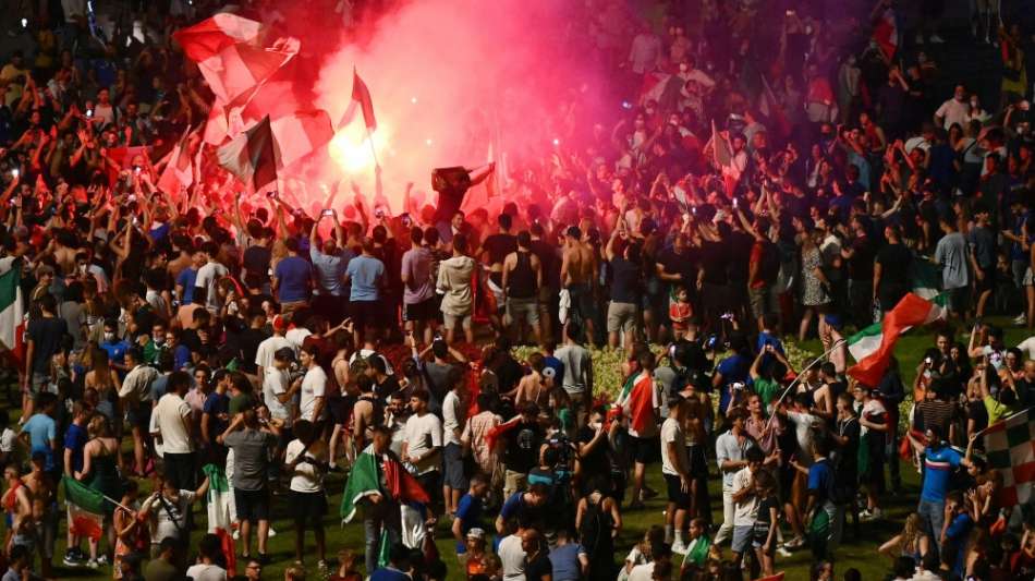 Nach EM-Triumph: Jubelfeiern in ganz Italien