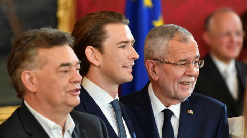 Kurz erneut als österreichischer Bundeskanzler vereidigt