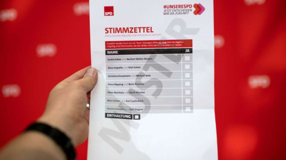 Bericht: Rund 30 Prozent der SPD-Mitglieder haben über neue Führung abgestimmt