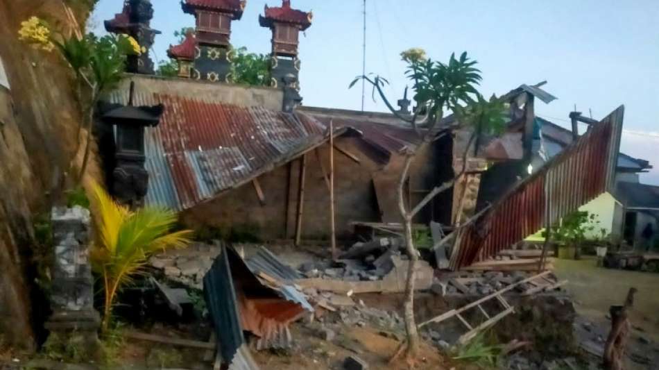 Drei Tote bei Erdbeben der St&auml;rke 4,8 auf Bali