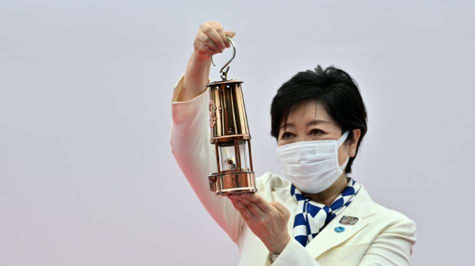 Olympische Flamme erreicht Tokio