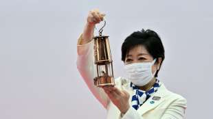 Olympische Flamme erreicht Tokio