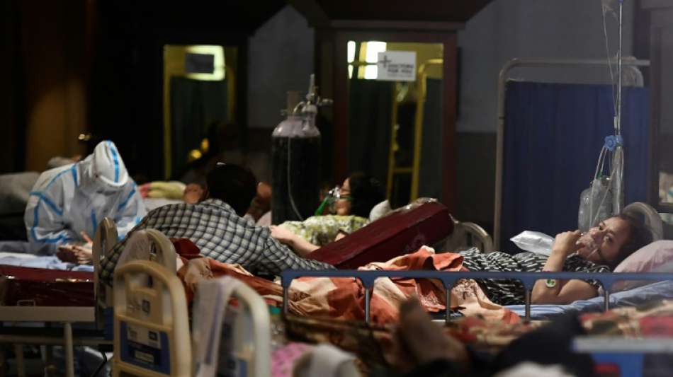 Erste Hilfslieferung aus den USA in Indien eingetroffen