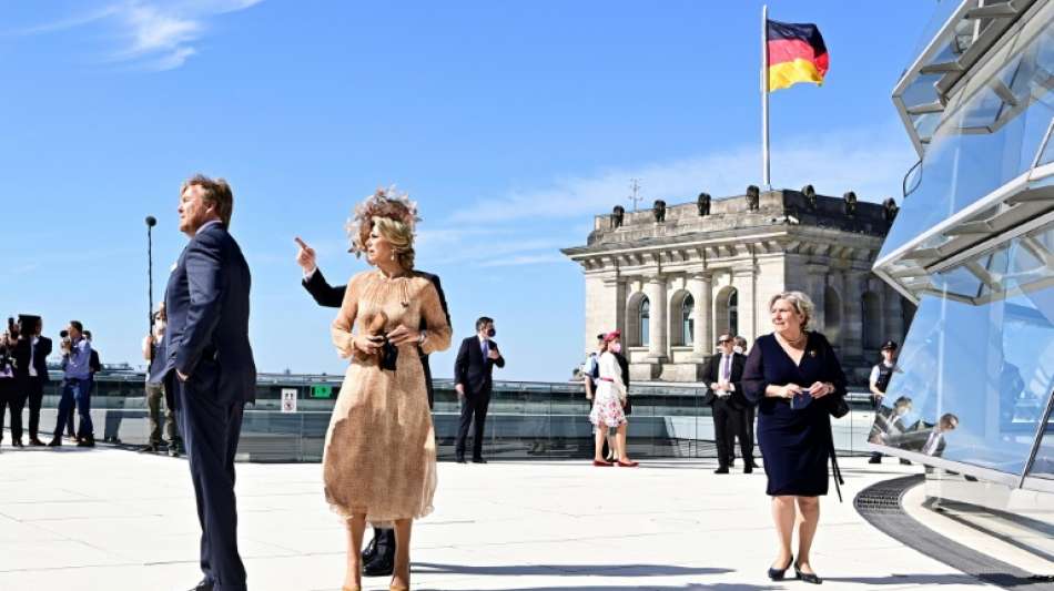 Niederl&auml;ndisches K&ouml;nigspaar besucht Bundestag