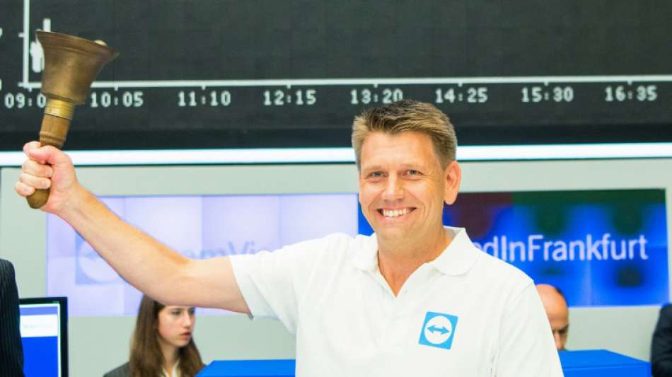 Technologiefirma Teamviewer startet erfolgreich an der Frankfurter Börse