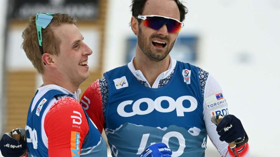 Skilanglauf: Norwegen-Trio um Holund schl&auml;gt Bolschunow - Dobler 23.