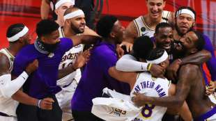 17. NBA-Titel - Lakers ziehen mit Rekordmeister Boston gleich