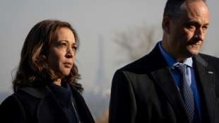 US-Vizepr&auml;sidentin Harris nimmt an Weltkriegs-Gedenken und Friedensforum teil