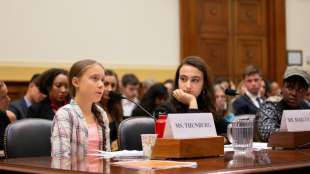 Greta Thunberg fordert US-Kongress zum Kampf gegen Klimawandel auf