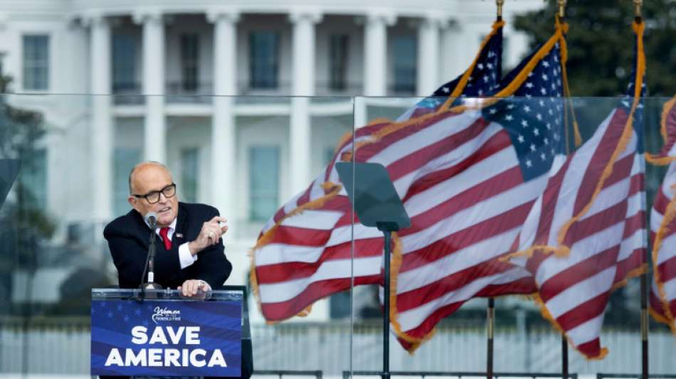 US-Ermittler durchsuchen Wohnung von Ex-Trump-Anwalt Rudy Giuliani