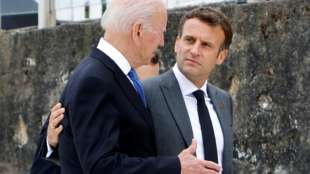 Biden und Macron treffen sich in Rom zu Gespr&auml;ch &uuml;ber U-Boot-Streit