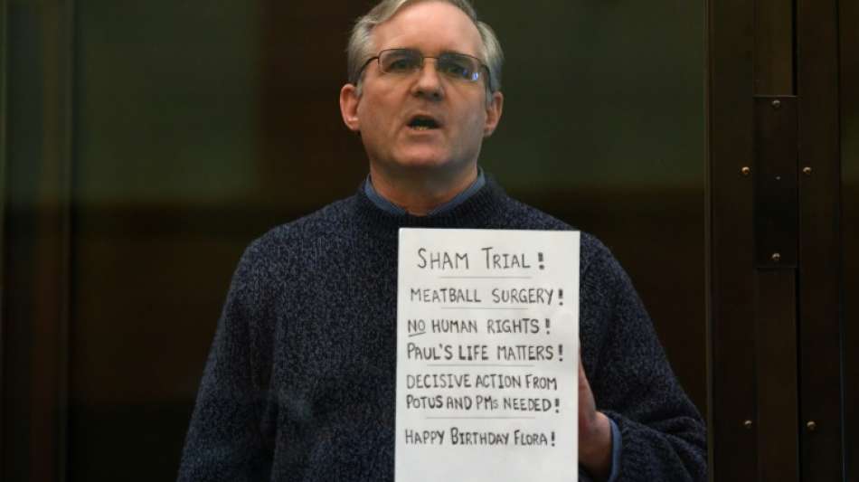 In Russland inhaftierter US-Bürger fordert von Biden Einsatz für Gefangenenaustausch