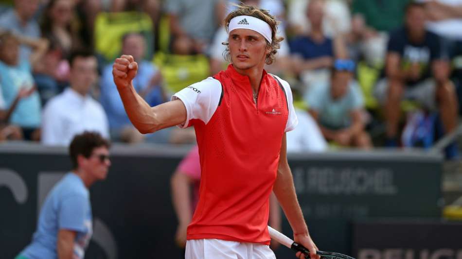 Tennis in Hamburg: Zverev erreicht Halbfinale am Rothenbaum - Thiem raus