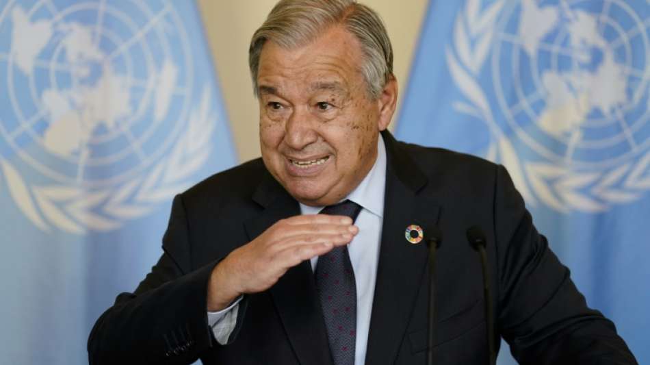 UN-Generalsekret&auml;r Guterres fordert Ende von "Krieg gegen unseren Planeten"