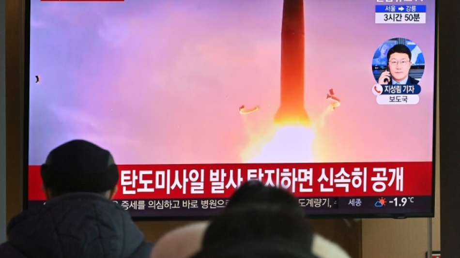 Nordkorea feuert erneut Rakete ins Meer