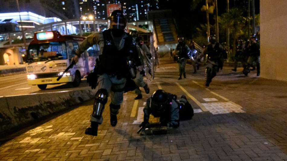 Trump verlangt "humane" und "friedliche" Lösung der Krise in Hongkong