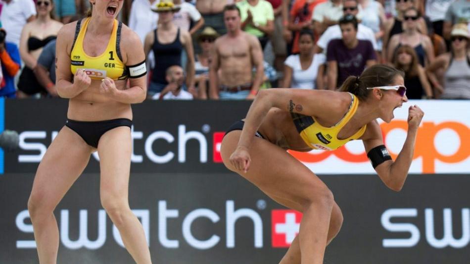 Beachvolleyball-WM: Laboureur/Sude ohne Satzverlust zum Sieg