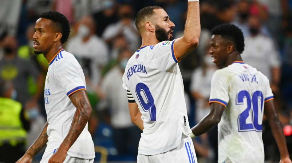 Real Madrid springt mit Tor-Festival an die Tabellenspitze