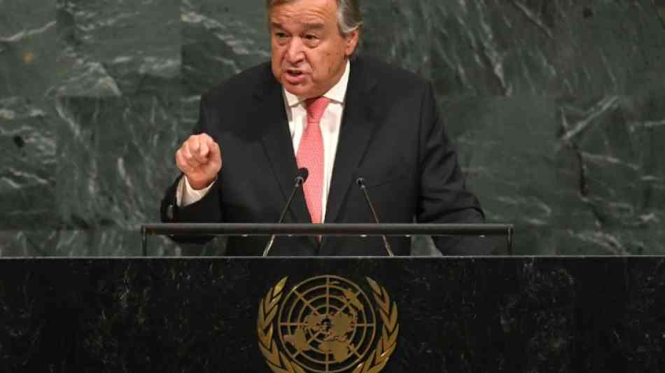 UN: Antonio Guterres ruft "Alarmstufe rot" f