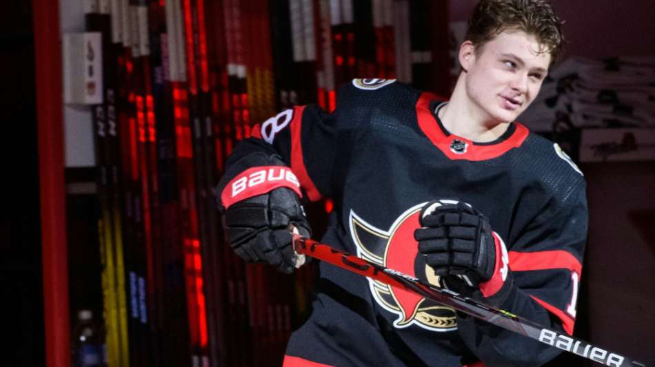 NHL: Senators setzen Rookie Stützle auf die Verletztenliste