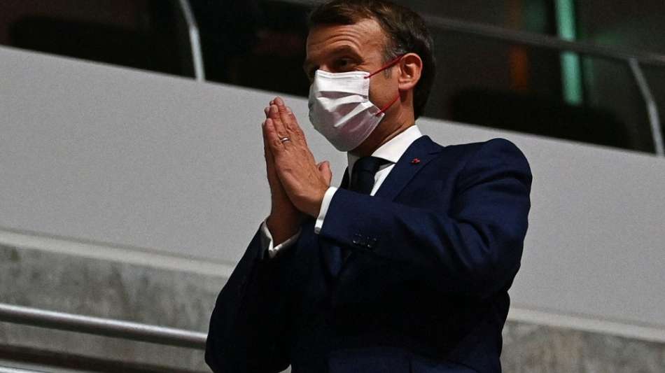 Macron lobt Japan: "Wir m&uuml;ssen diese Spiele austragen"