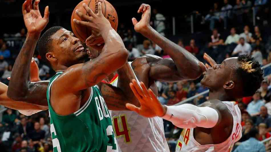 NBA - Celtics schlagen Hawks: Starker Schr