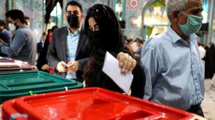 Bei Pr&auml;sidentschaftswahl im Iran zeichnet sich niedrige Wahlbeteiligung ab