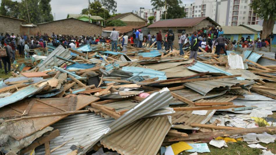 Mindestens sieben Kinder sterben bei Einsturz einer Grundschule in Nairobi