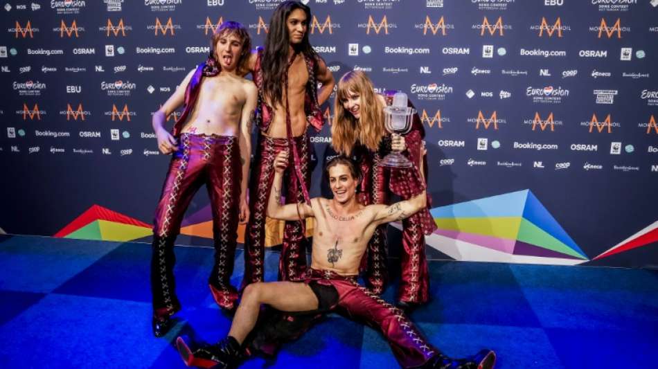 ESC-Gewinner Maneskin wird in ganz Europa gehört