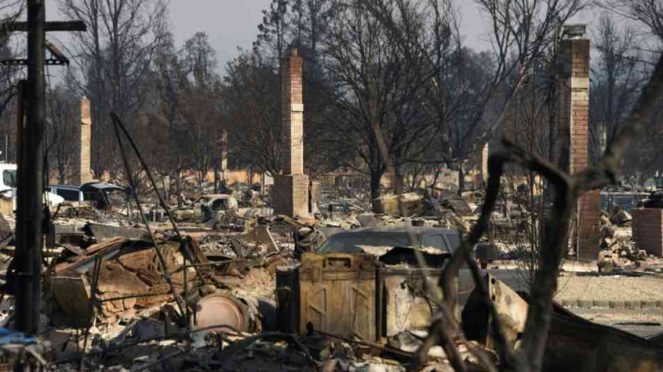 Zahl der Todesopfer bei Waldbränden in Kalifornien steigt unaufhaltsam