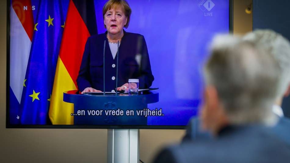 Merkel spricht an niederländischem "Befreiungstag" über Einschränkung der Grundrechte