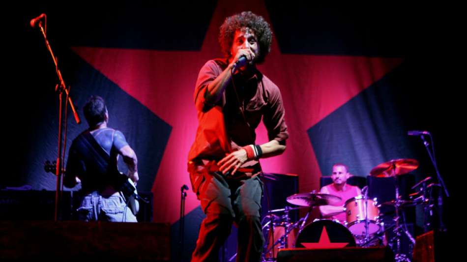 Legendäre Band Rage Against the Machine tritt beim Coachella-Festival auf