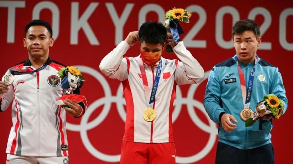 Olympia-Gewinner in Tokio d&uuml;rfen Maske auf dem Siegertreppchen kurz abnehmen