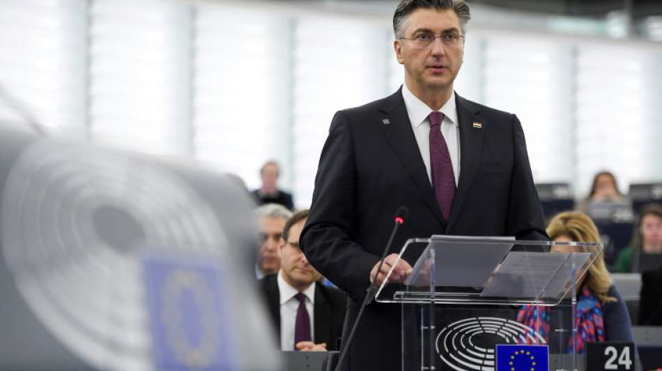 Merkel empfängt kroatischen Regierungschef Plenkovic