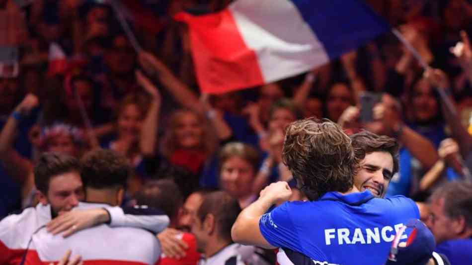 Belgien Lille - Tennis Davis Cup: Frankreich gewinnt zehnten Titel