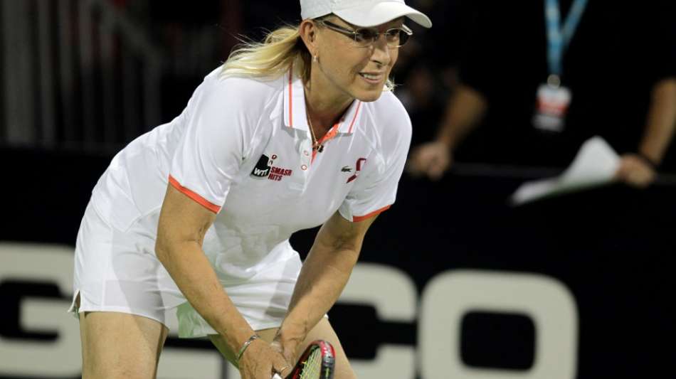 Tennis: Navratilova kritisiert Umgang mit Peng-Protesten