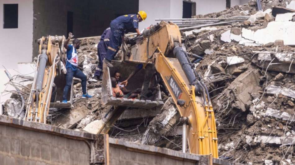 Zahl der Toten bei Hochhauseinsturz in Lagos auf 36 gestiegen